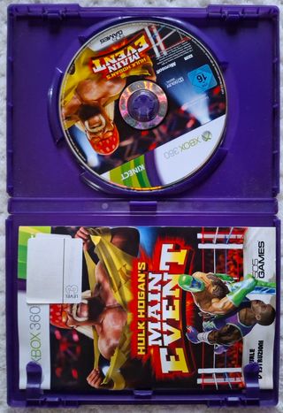 HULK HOGAN'S MAIN EVENT XBOX 360