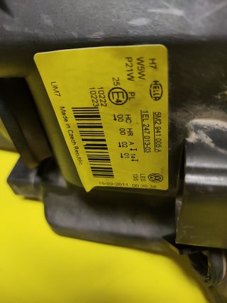 ✅FARO DELANTERO IZQUIERDO VW GOLF V PLUS