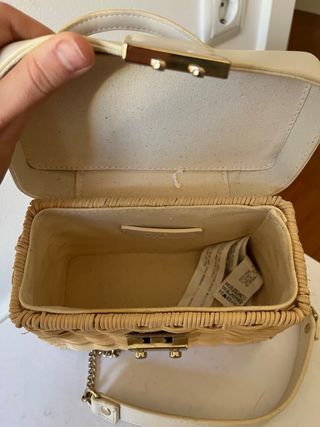 Bolso mimbre