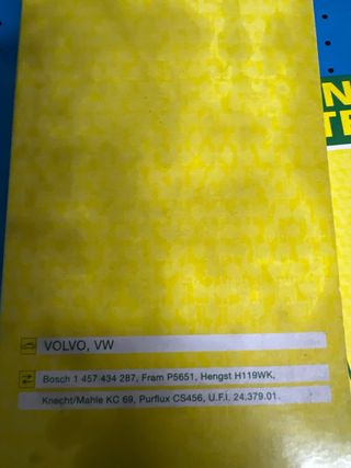 4x Filtro de Combustible MANNFILTER WK 845/1