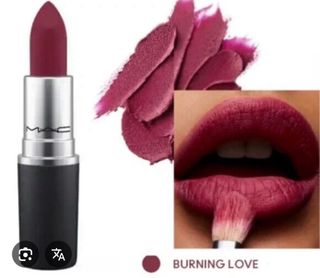 Labial pintalabios mac powder burning love 