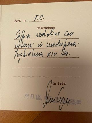 Coppia seggioline inglesi XIX secolo con garanzia