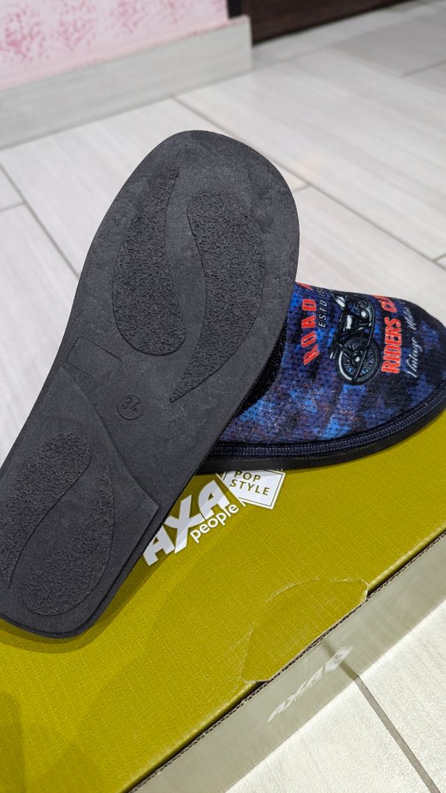 Pantofole invernali bimbo axa numero 34