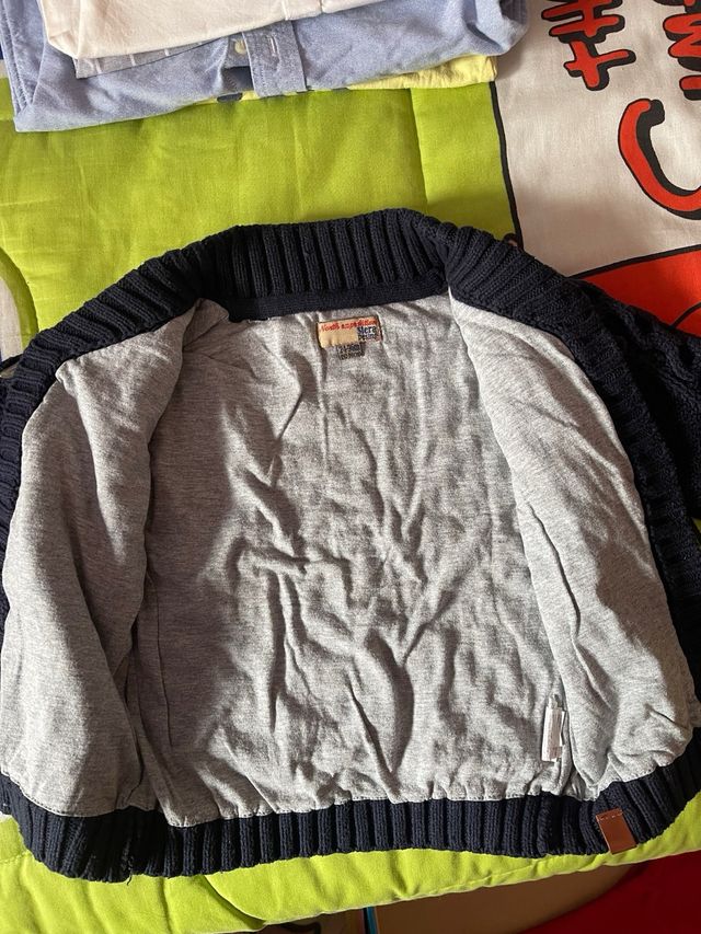 Chaqueta punto forrada