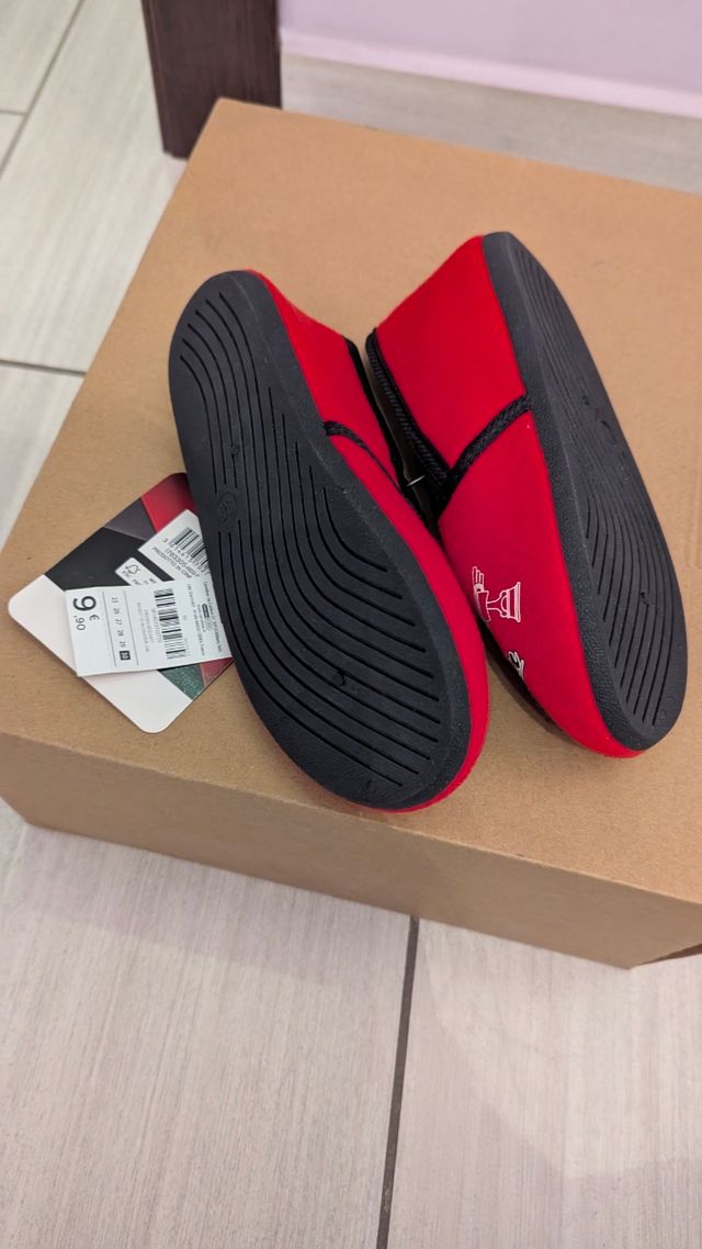 Pantofole Cars bimbo numero 30 nuove