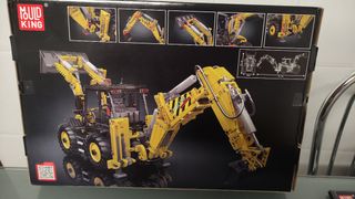 Retroexcavadora tipo Lego