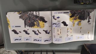 Retroexcavadora tipo Lego