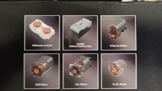 Retroexcavadora tipo Lego