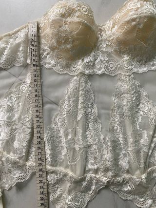 Corpetto in pizzo con reggicalze tg 2B IT Penrose