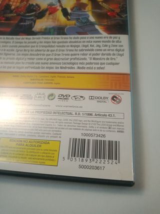 Lego Ninjago temporada Tres DVD