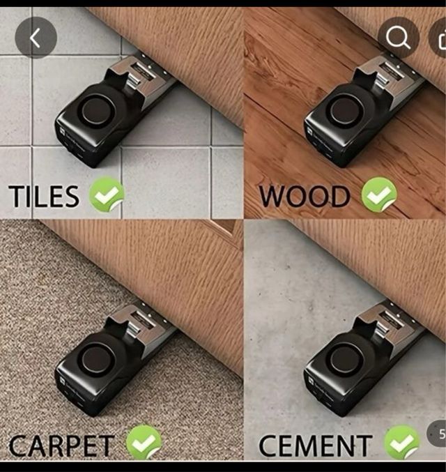 Alarma puerta /door stop alarm