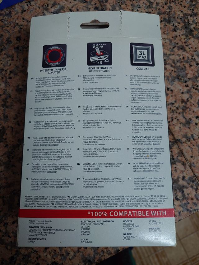 Sacchetti sottovuoto Rowenta