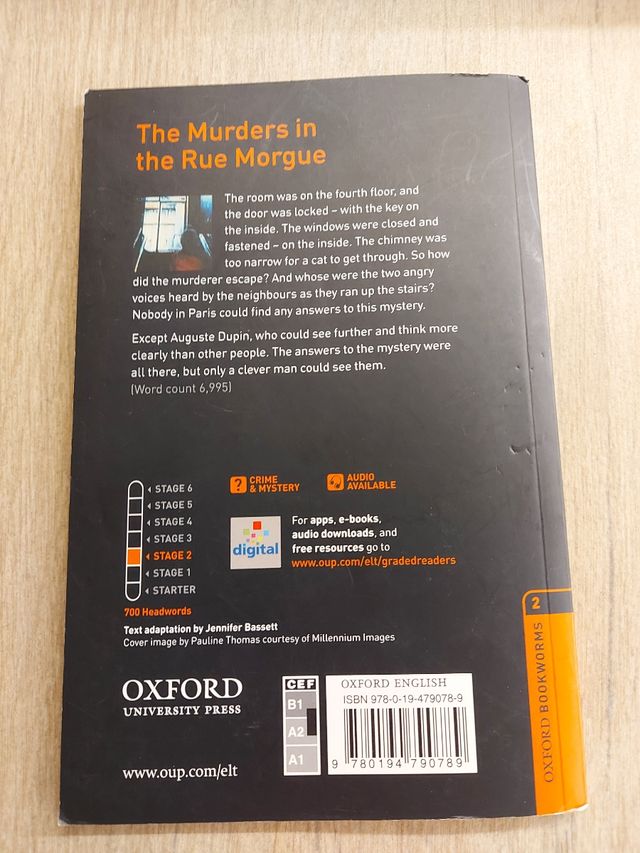 Oxford Bookworms Library: Level 2: The Murders in the Rue Morgue: 700 Headwords (Oxford Bookworms ELT)