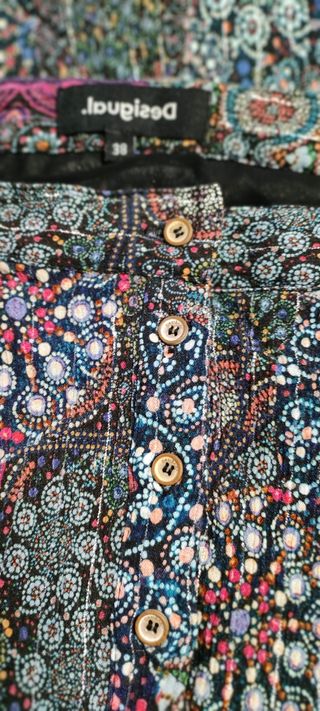 Falda larga Desigual