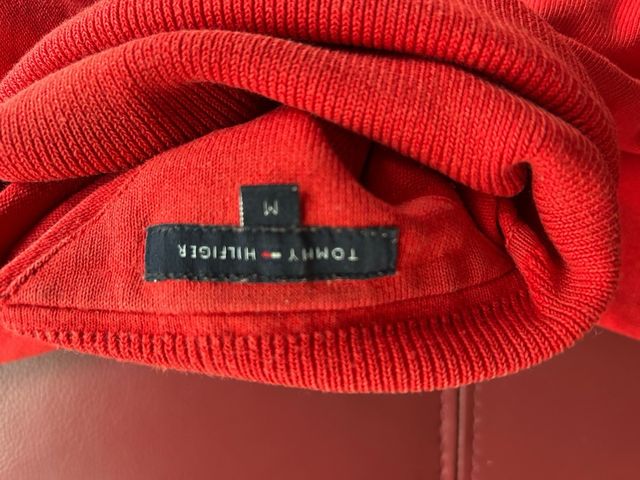 Jersey Mujer Tommy Hinfiger Rojo cuello alto