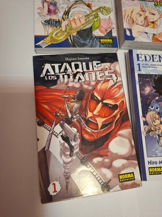 Pack mangas