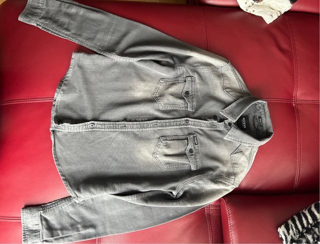 Camisa guess vaquera gris nueva