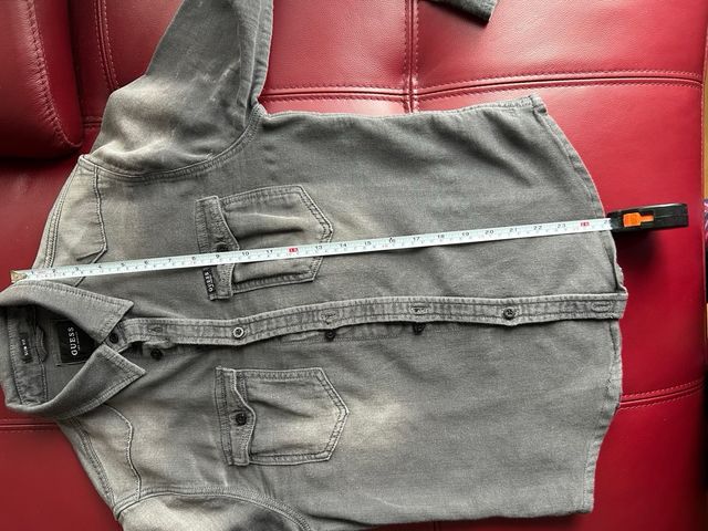 Camisa guess vaquera gris nueva
