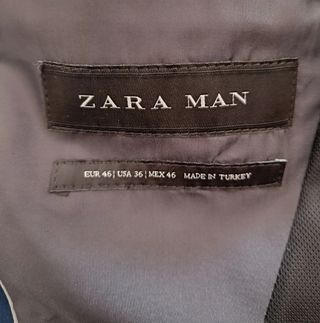 Traje caballero Zara