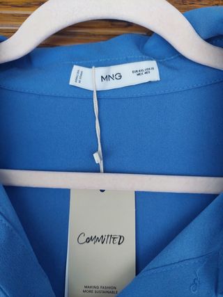 Blusa mango talla 4xl con etiquetas