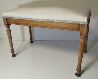 Descalzadora/reposapiés antiguo restaurado