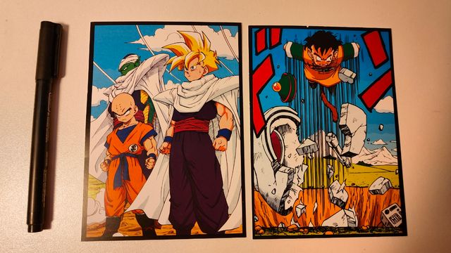 Miniláminas Exclusivas Dragon Ball (A6 Tam Postal)