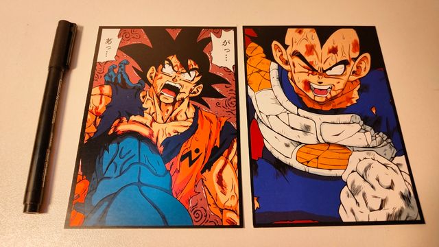 Miniláminas Exclusivas Dragon Ball (A6 Tam Postal)