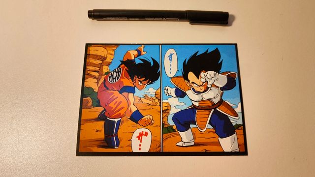 Miniláminas Exclusivas Dragon Ball (A6 Tam Postal)