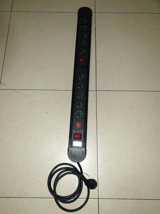 Regleta 10 enchufes 3.500watios