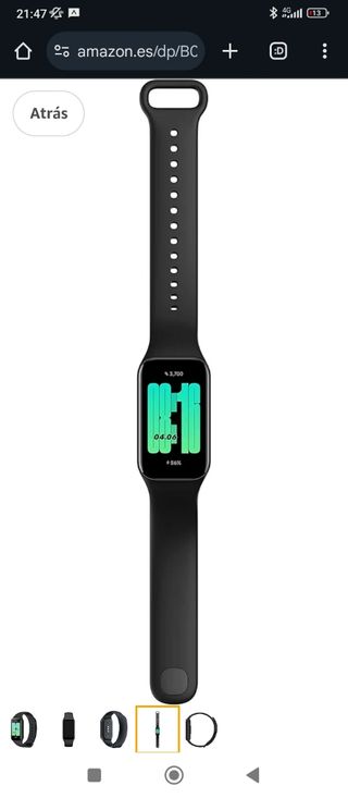 Reloj Xiaomi inteligente Xiaomi Redmi Smart Band 2