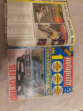 Lote encuadernado 13 revistas Autopista
