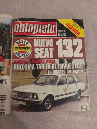 Lote encuadernado 13 revistas Autopista