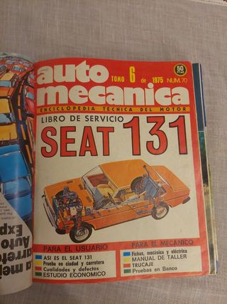 Lote encuadernado 13 revistas Autopista