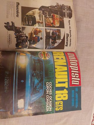 Lote encuadernado 13 revistas Autopista