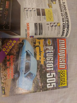 Lote encuadernado 13 revistas Autopista