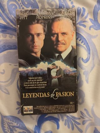 Vhs película Leyendas de Pasion