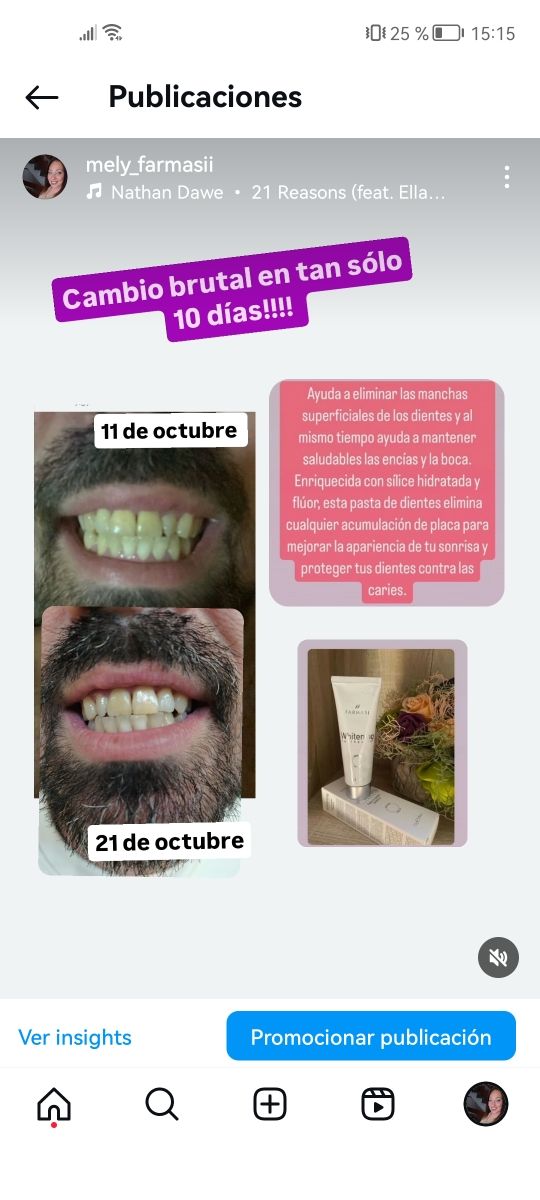 Pasta de dientes blanqueadora