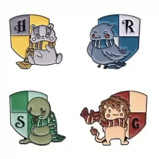 HARRY POTTER Spille SET (4pcs) Hogwarts House Cart