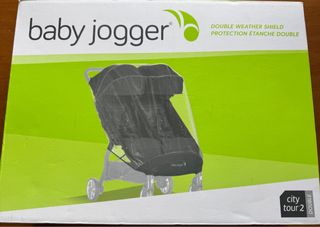 Plastico carrito gemelar baby jogger