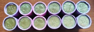 Monedas 2€ Chipre SC rollo (cartucho) todos años