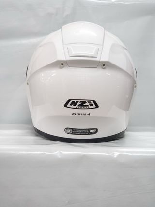 Casco NZI integral Eurus 4 Dúo blanco brillo