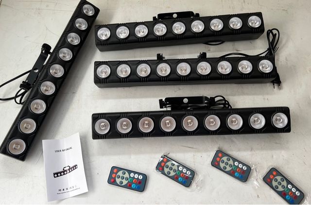 x4 BARRAS PAR LED DJ LIGHTS