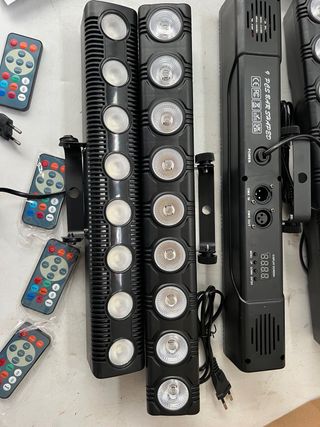 x4 BARRAS PAR LED DJ LIGHTS