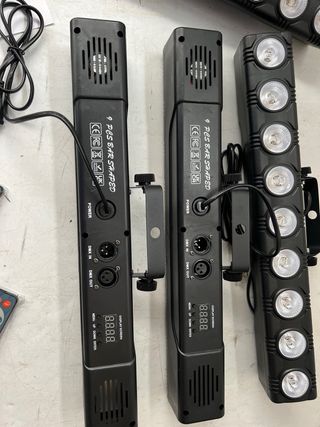 x4 BARRAS PAR LED DJ LIGHTS