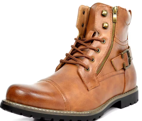 Botas de moto con doble cremallera