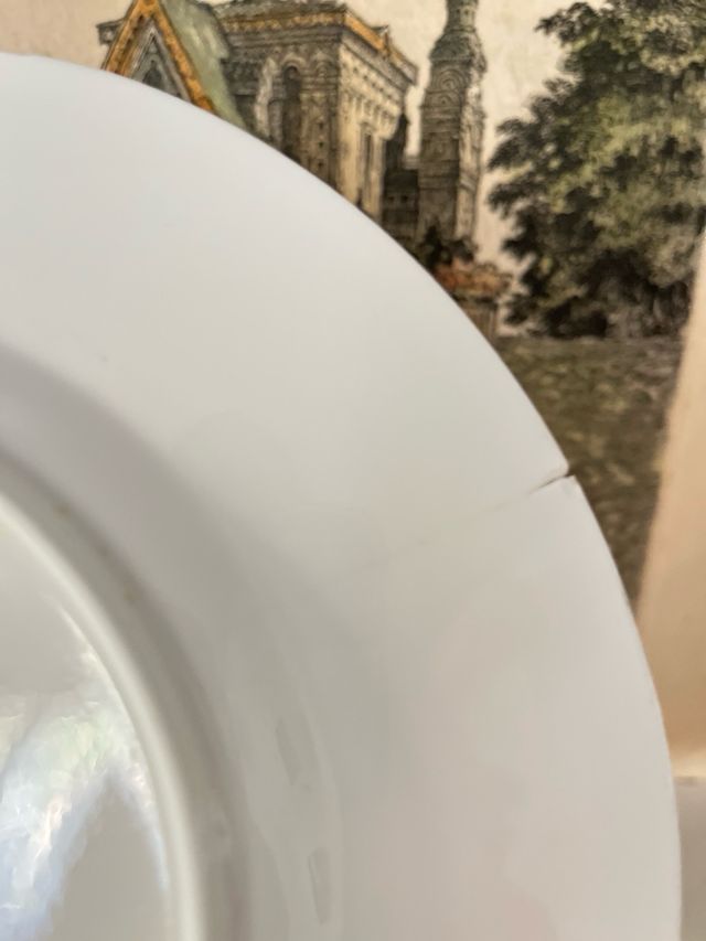 plato de porcelana de Villeroy  Boch