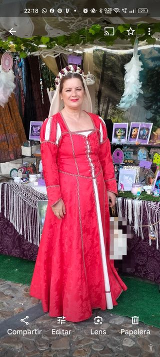 Vestido Medieval-Renacentista