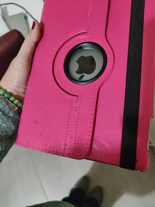 Funda rosa fresa iPad air 1 generación