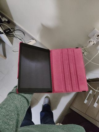 Funda rosa fresa iPad air 1 generación