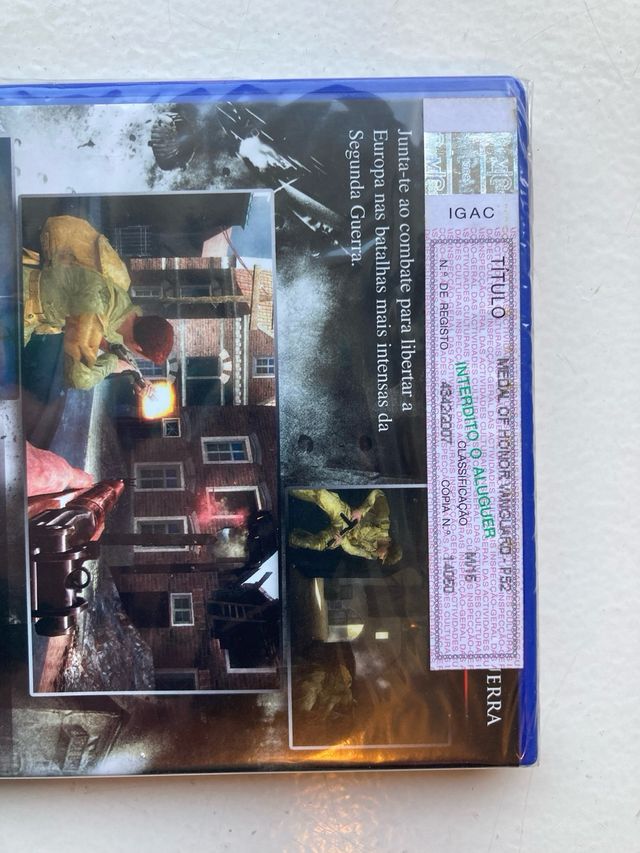 Jogo MEDAL OF HONOR vanguard PlayStation 2